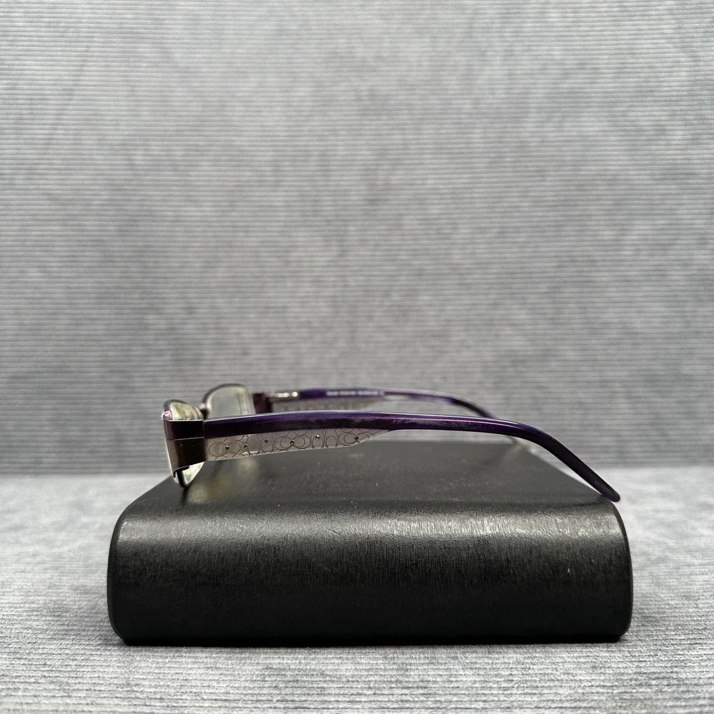 Takumi T9795 Purple Rectangular Y2K Eyeglasses Frames 50/17 135 Patented Tech